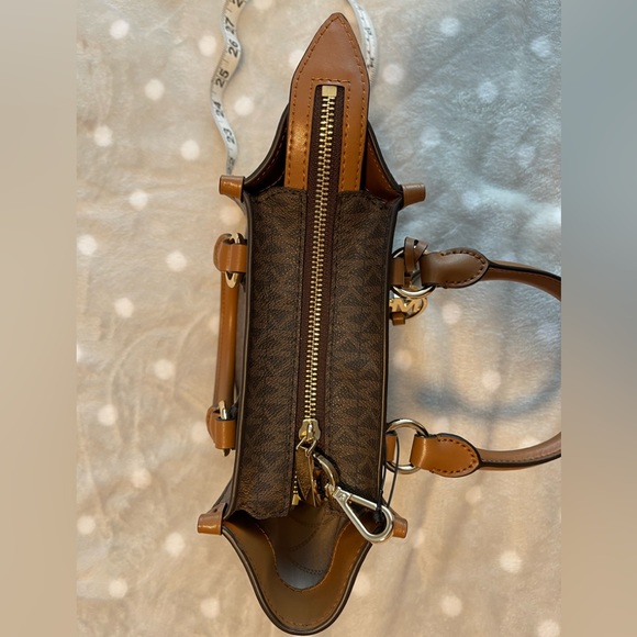 Michael Kors Signature Kris Small Satchel - Picture 13 of 14